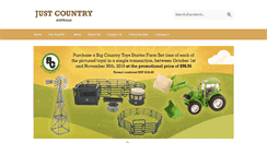 Desktop Screenshot of justcountry.com.au